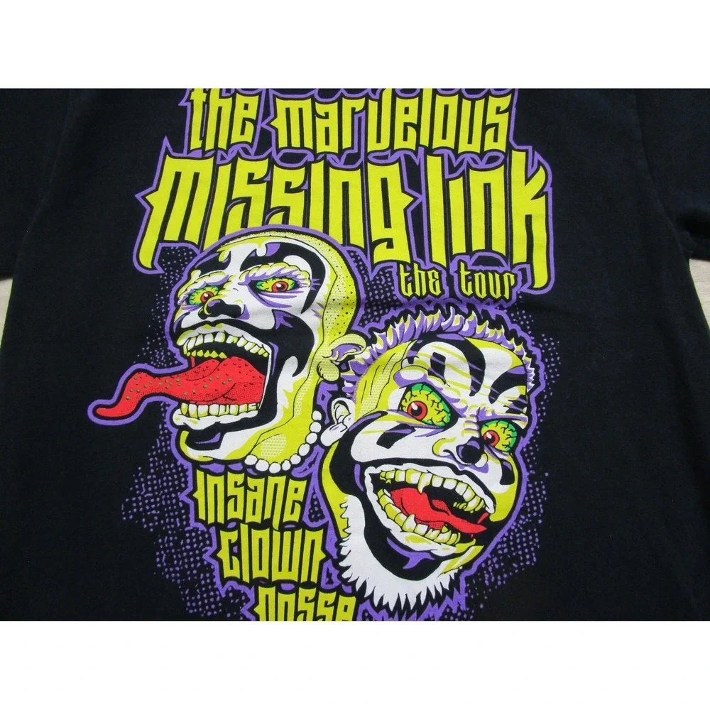 ICP Concert T Shirt (M) The Marvelous Missing Link Tour Hatchetman Juggalo Blaze